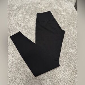 Lululemon black high rise wunder under pant
